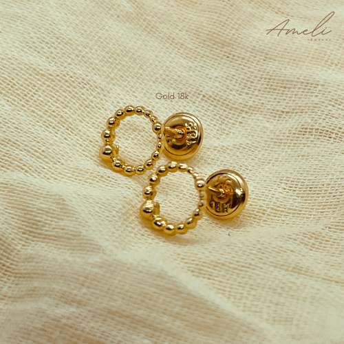 CIRCLE OF BALLS EARRIGNS